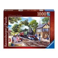 Ravensburger A Country Station 1000pc Jigsaw Puzzle