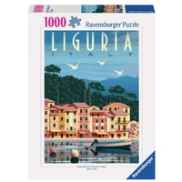 Ravensburger 1000pc Postcard From Liguria Italy Jigsaw Puzzle