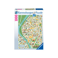 Ravensburger Map of Seville 1000pc Jigsaw Puzzle