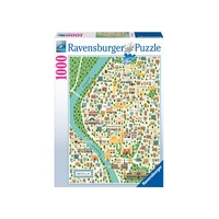 Ravensburger Map of Seville 1000pc Jigsaw Puzzle