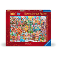 Ravensburger Christmas Cookie Village Puzzle 1000pc Jigsaw Puzzle