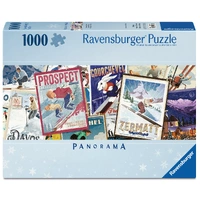 Ravensburger - Vintage Ski Posters Jigsaw Puzzle 1000pc