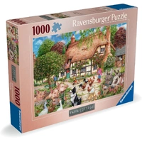 Ravensburger 1000pc Farm Cottage Jigsaw Puzzle