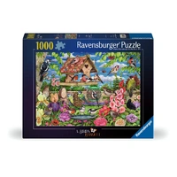 Ravensburger - The Bird Table 1000pc Jigsaw Puzzle
