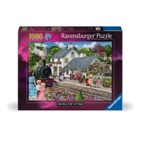 Ravensburger - Whistle Stop Cottage 1000pc Jigsaw Puzzle