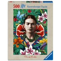 Ravensburger - WJPC'25: F. Kahlo - Blooming Fantasy 500pc Jigsaw Puzzle