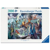 Ravensburger - The Dragon Guardians Jigsaw Puzzle 2000pc