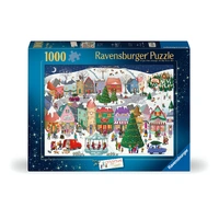 Ravensburger - Christmas Town Jigsaw Puzzle 1000pc