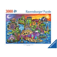 Ravensburger - Isle of Sights Jigsaw Puzzle 3000pc