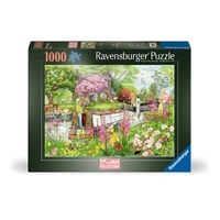 Ravensburger - Cosy Cafe No 4: River Cafe Jigsaw Puzzle 1000pc