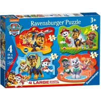 Ravensburger Paw Patrol 4 Large Shaped Jigsaw Puzzles