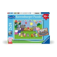 Ravensburger Peppa Pig 2x24pc Jigsaw Puzzle