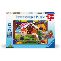 Ravensburger Wild Things Fairytales 2x12pc Jigsaw Puzzle