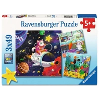 Ravensburger Kids Science/Professional 3x49pc Jigsaw Puzzle