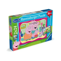 Ravensburger Peppa Pig 2x24pc Jigsaw Puzzle