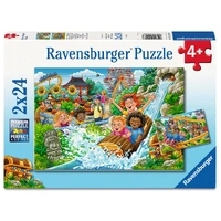 Ravensburger - Amusement Park 2x24pc Jigsaw Puzzle