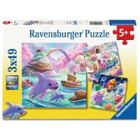 Ravensburger - Candy Coastline Jigsaw Puzzle 3x49pc