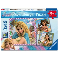 Ravensburger Pz Mermaid Magic 3x49pc Jigsaw Puzzle