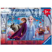 Ravensburger - 2x12pc Frozen 2 Journey to the Unknown Jigsaw Puzzle 05009-3