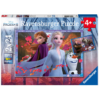 Ravensburger - 2x24pc Frozen 2 Frosty Adventures Jigsaw Puzzle 05010-9