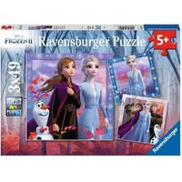 Ravensburger Frozen 2 The Journey Starts 3x49pc Jigsaw Puzzle