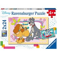 Ravensburger - 2x24pc Disneys Favorite Puppies Jigsaw Puzzle 05087-1