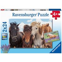 Ravensburger - 2x24pc Horse Friends Jigsaw Puzzle 05148-9