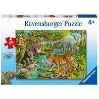 Ravensburger - 60pc Animals Of India Jigsaw Puzzle 05163-2