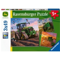 Ravensburger - 3x49pc WT Seasons of John Deere Jigsaw Puzzle 05173-1