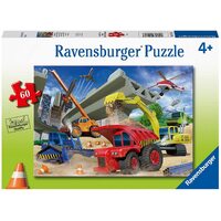 Ravensburger - 60pc Construction Trucks Jigsaw Puzzle 05182-3