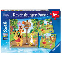 Ravensburger - 3x49pc WT Disney Sports Days Jigsaw Puzzle 05187-8