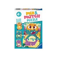 Ravensburger Cute Dinos Puzzle 3x24pc Jigsaw Puzzle