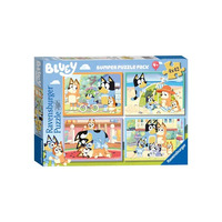 Ravensburger Bluey Gotta Be Done! 4x42pc Jigsaw Puzzle