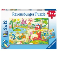 Ravensburger My Dino Friends 2x12pc Jigsaw Puzzle