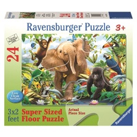 Ravensburger - 24pc Jungle Juniors SuperSize Jigsaw Puzzle 05347-6
