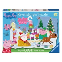 Ravensburger Peppa Pig Christmas Shaped 24pc Jigsaw Puzzle