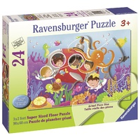Ravensburger - 24pc Deep Diving Friends Supersize Jigsaw Puzzle 05544-9