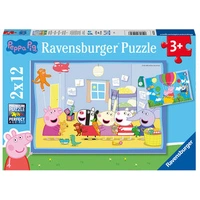 Ravensburger Peppa's Adventures 2x12pc Jigsaw Puzzle