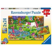 Ravensburger 2x24pc Magical forest Jigsaw Puzzle