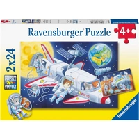 Ravensburger Journey through Outer Space 2x24pc Jigsaw Puzzle