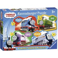 Ravensburger 4 Large Shaped Puzzles in a Box Thomas & Friends 07078 