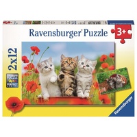 Ravensburger - 2x12pc Kitten Adventures Jigsaw Puzzle 07626-0