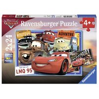 Ravensburger - 2x24pc Disney Two Cars Jigsaw Puzzle 07819-6