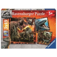 Ravensburger - 3x49pc Jurassic World Instinct to Hunt Jigsaw Puzzle 08054-0