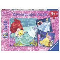Ravensburger Disney Princesses Adventure 3x49pc Jigsaw Puzzle