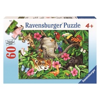 Ravensburger - 60pc Tropical Friends Jigsaw Puzzle 09533-9