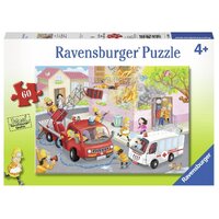 Ravensburger - 60pc Firefighter Rescue! Jigsaw Puzzle 09641-1