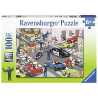 Ravensburger - 100pc Police on Patrol Jigsaw Puzzle 10401-7