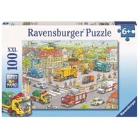 Ravensburger Vehicles in the City 100pc Jigsaw Puzzle