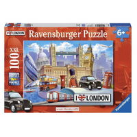 Ravensburger - 100pc I Love London Jigsaw Puzzle 10607-3